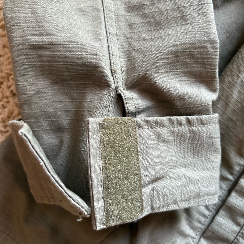 Ecko Unltd Khaki/Green Field Jacket Men’s Large Utility Pockets Full‎ Zip EUC - Picture 7 of 14